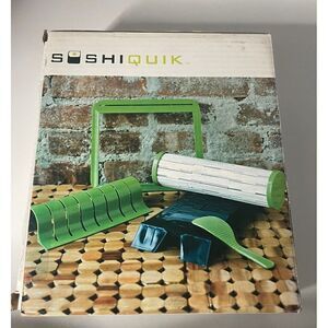 SUSHIQUIK ~  Easy Sushi Rice Maker ~  Perfect Sushi In 4 Steps NEW